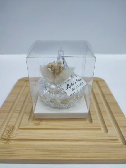 Asetat Kutulu Kristal mika nikah şekeri