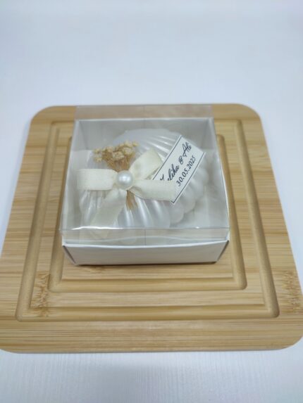 Asetat Kutulu İstiridye içinde Nikah Şekeri